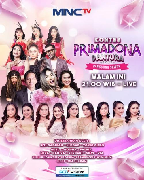 8 kontestan bertanding di Panggung Sawer Primadona Pantura 2024 : Okezone Celebrity